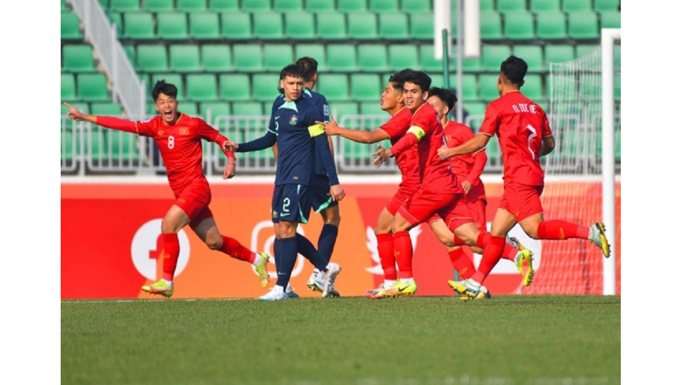 U20 Việt Nam xuất sắc đánh bại Australia ở trận ra quân tại giải châu Á